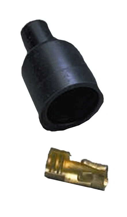 Spark Plug Wire Connector 8 - 10.4mm 180_ 1 Black 46058